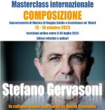 Stefano Gervasoni International Masterclass 
